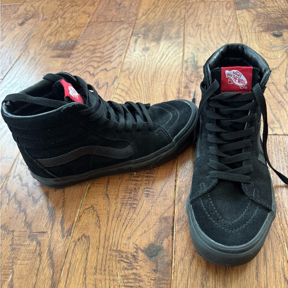 Vans Sk8-Hi Skate shoe high top black men’s 6 women’s 7.5 sneakers